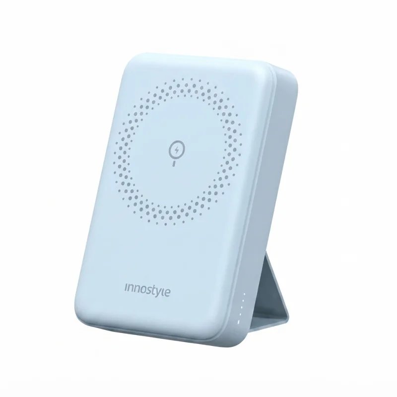 باور بانك Innostyle PowerMag 2-in-1 – سعة 10000mAh وشحن سريع 20W