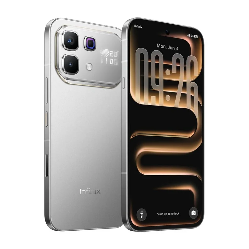 إنفينيكس نوت 60 برو - سعة 256 جيجابايت / 12 جيجابايت رام (Infinix Note 60 Pro - 256GB / 12GB RAM) فضي