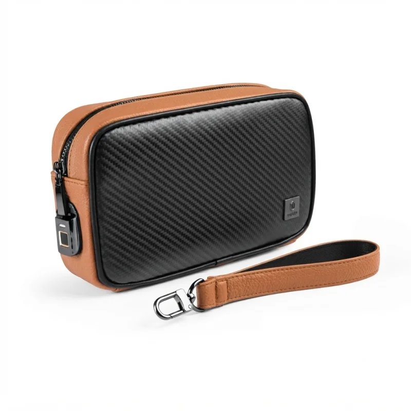حقيبة WiWU Master Genuine Leather بقفل بصمة – 6976195096996