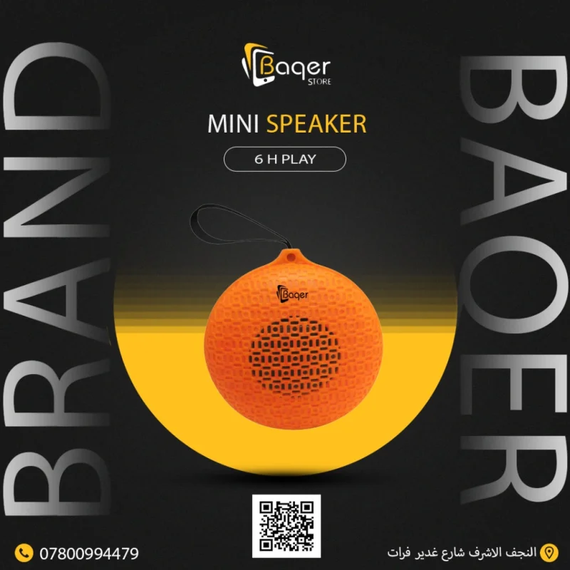 XTT-340-Baqer Mini Speaker Bluetooth
