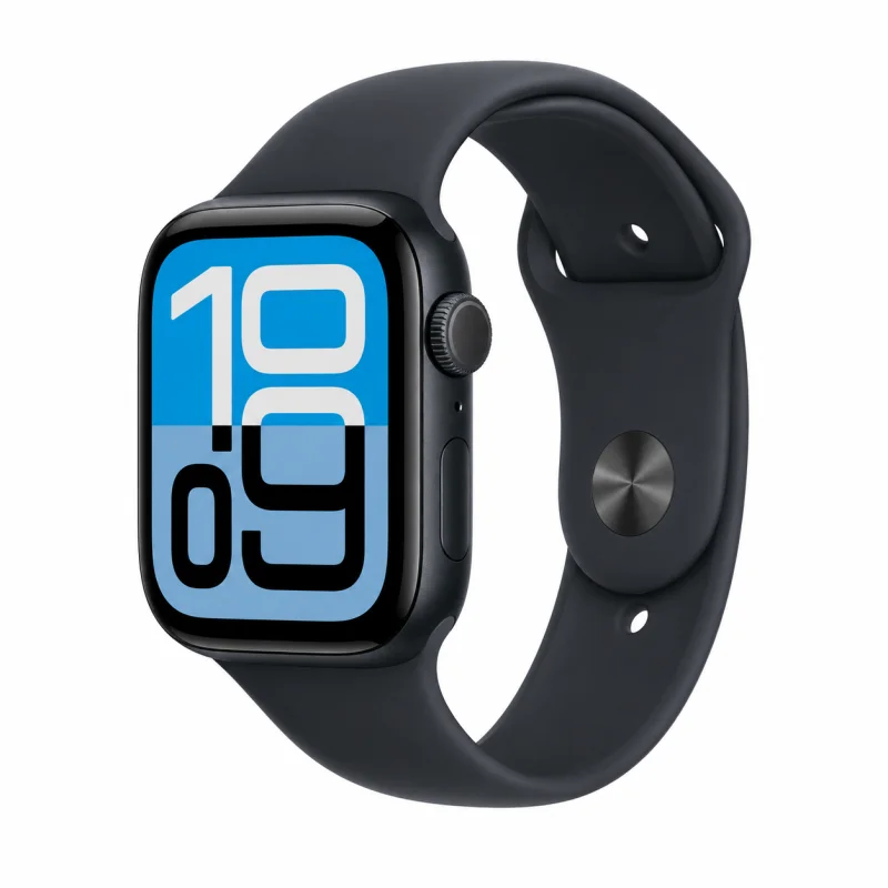 Apple Watch SE 3 44mm Aluminum Midnight Sport Band S/M GPS - AFA