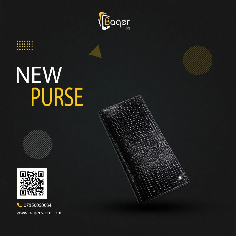 محفظة طويلة مستوحاة من أسلوب Montblanc