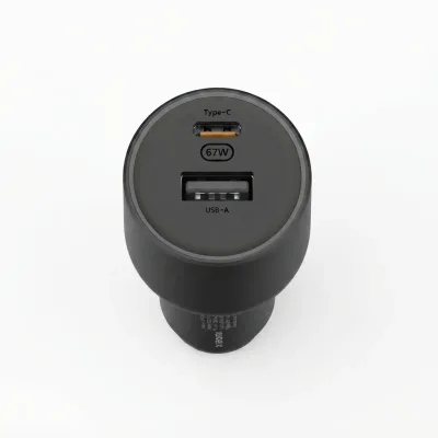 شاحن السيارة Xiaomi بقوة 67 واط بمنفذي USB-C وUSB-A
