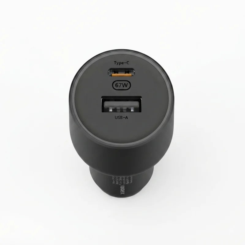 شاحن السيارة Xiaomi بقوة 67 واط بمنفذي USB-C وUSB-A