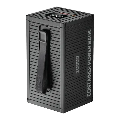 باور بانك جرين لاين كونتينر سعة 10000mAh بقوة 20W مع كيبل شحن
