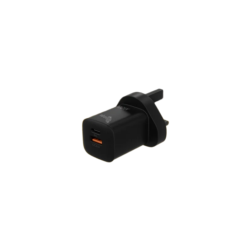Baqer 20W Dual Port Wall Charger (USB & PD) –DC-336