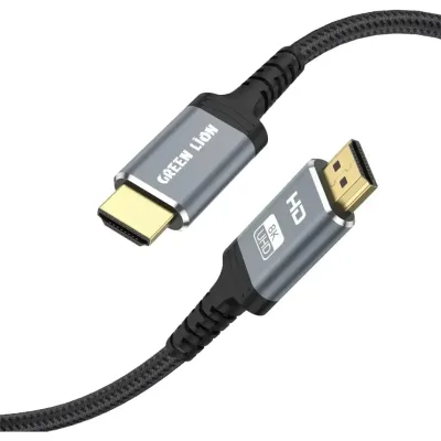 كيبل شاشة جرين لاين فائق السرعة HDMI إلى HDMI بدقة 8K بطول 2 متر - أسود