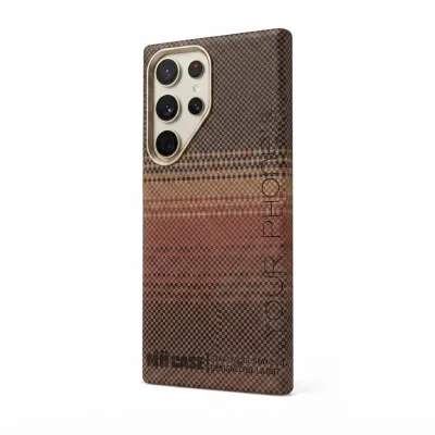 كفر Unibit Mücase بتصميم مربعات لهاتف Samsung Galaxy S25 Ultra – XK019