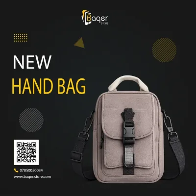 Urban Compact Utility Crossbody Bag | تصميم فاخر مستوحى | باقر ستور العراق