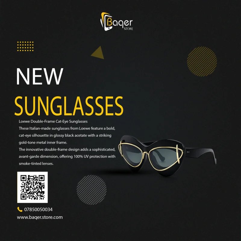 نظارة Loewe Double-Frame Cat-Eye