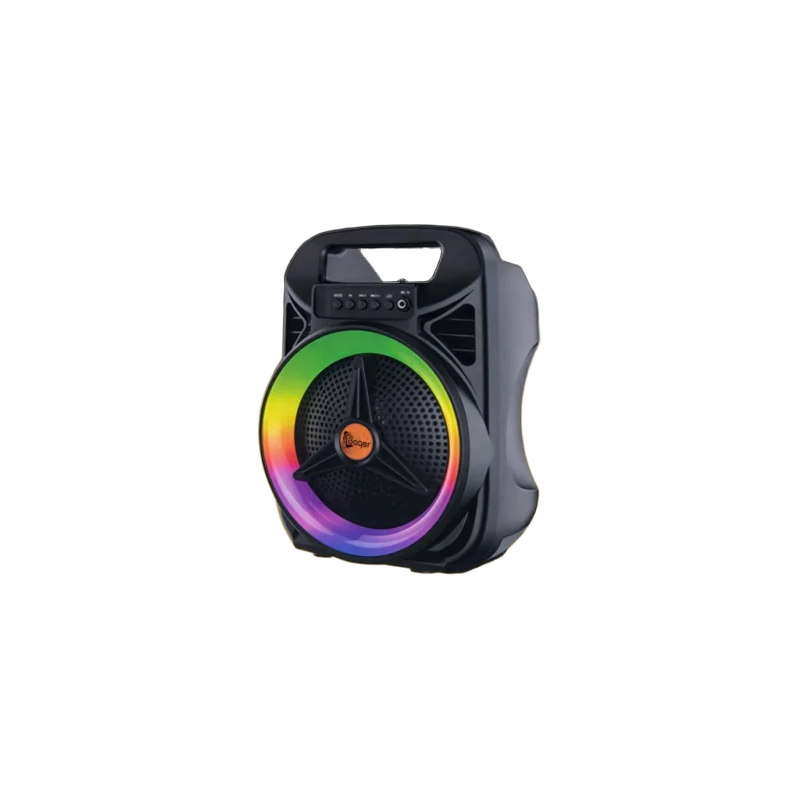 Baqer Speaker Project – Powerful Sound with RGB Lighting – Up to 6 Hours Playtime –JL-605