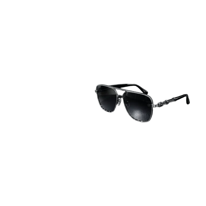 Balmain Premier BPS 155 Navigator Sunglasses – Titanium Frame, Double Bridge, Luxury Shield Design | تصميم فاخر مستوحى | باقر ستور العراق