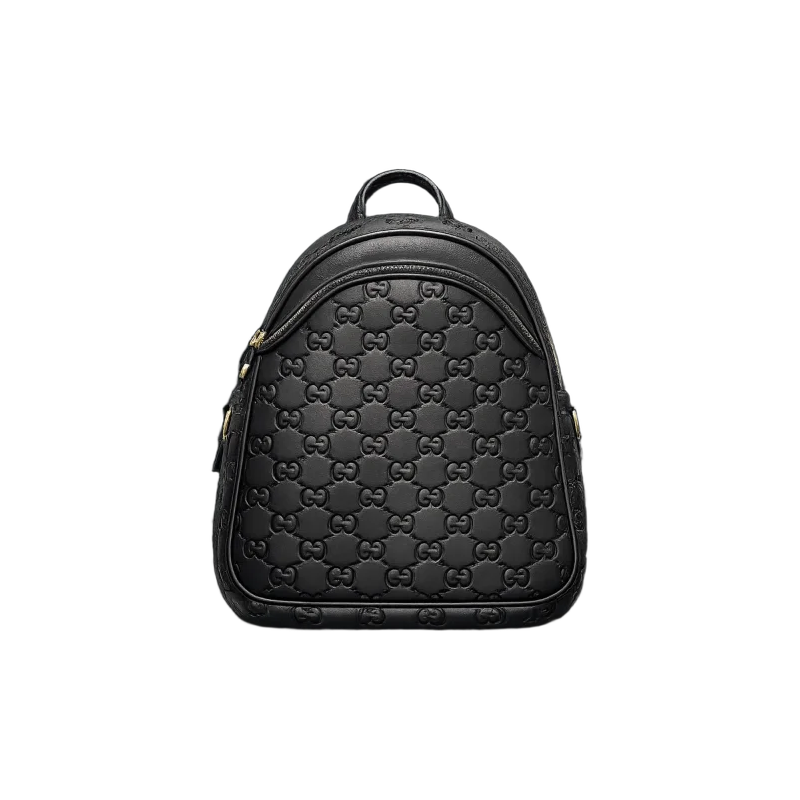 GG Embossed Leather Mini Backpack – Classic Edition | تصميم فاخر كلاسيكي | باقر ستور العراق