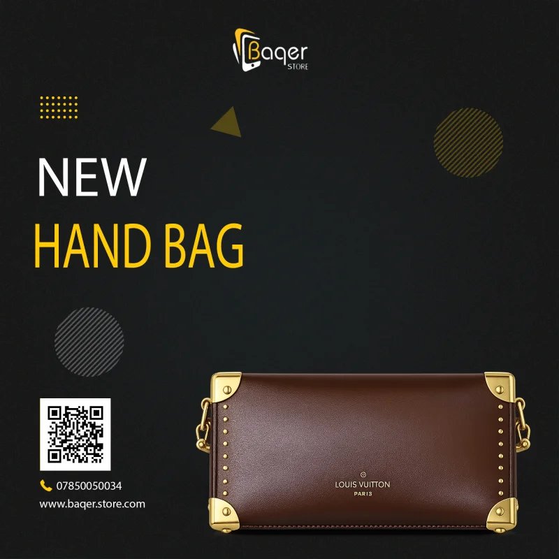 Louis Vuitton Trunk Style Clutch Bag – Brown Leather Edition