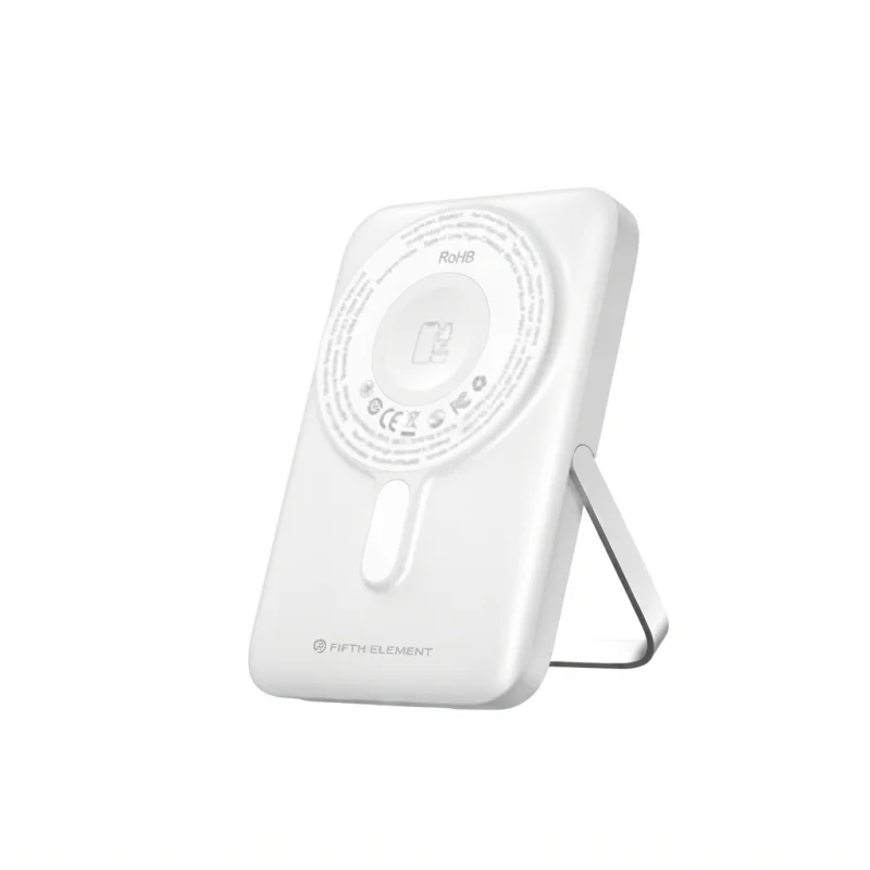 باور بانك WIWU Pioneer Wi-P077 مغناطيسي بسعة 10000mAh مع ستاند مدمج