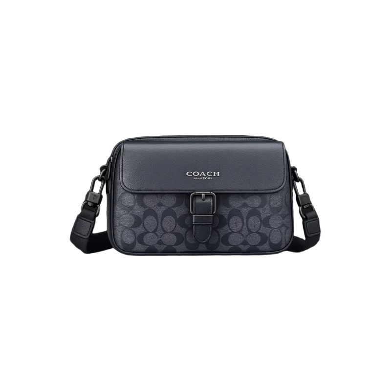 Coach Signature Canvas Leather Crossbody Bag | تصميم فاخر مستوحى | باقر ستور العراق