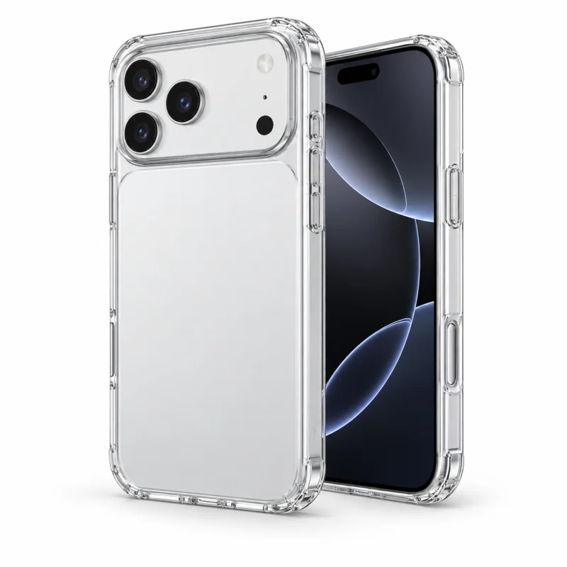 غلاف شفاف عالي الجودة من شركة Levelo مصمم خصيصاً لحماية أجهزة iPhone 18 Pro و iPhone 18 Pro Max بأسلوب أنيق يبرز التصميم الأصلي للهاتف.