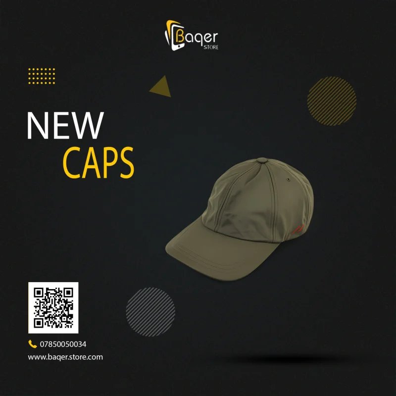 قبعة Prada Re-Nylon زيتي