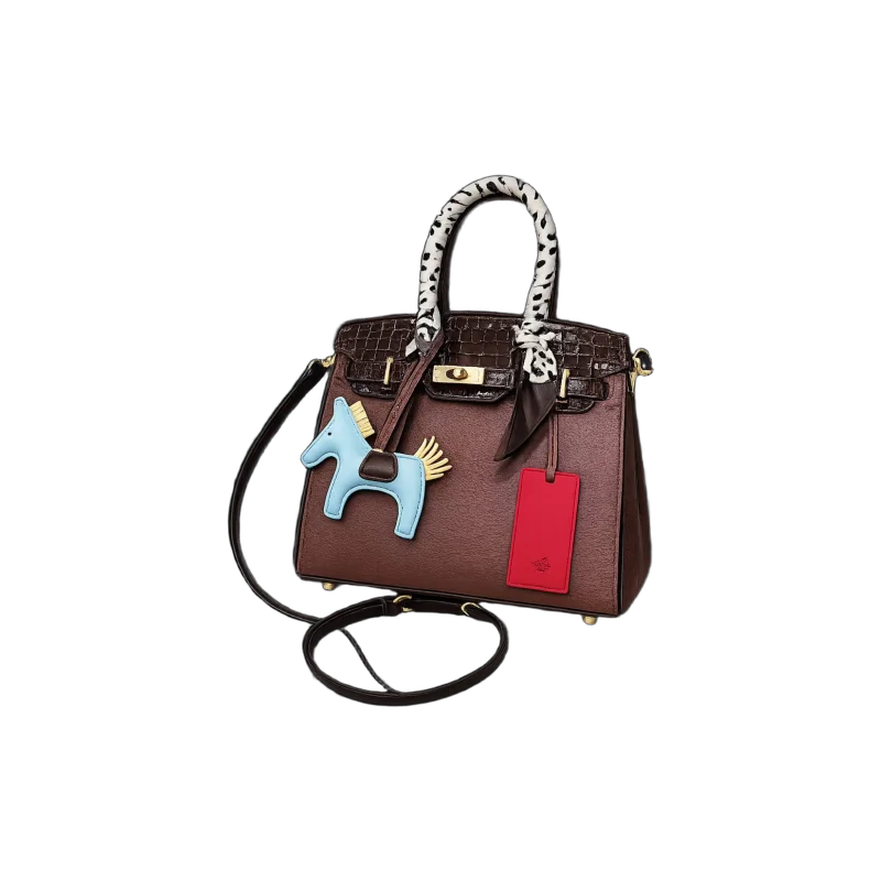 حقيبة تصميم بيركن (Birkin Style) | تصميم فاخر كلاسيكي | باقر ستور العراق