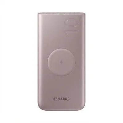بطارية Samsung اللاسلكية المحمولة بسعة 10,000mAh وقدرة 25 واط