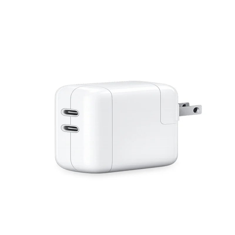 شاحن Apple USB-C بقوة 35 واط مع كابل USB-C إلى USB-C