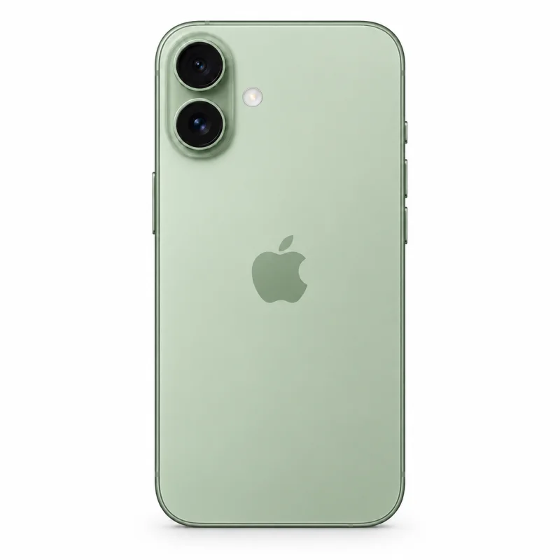 آيفون 17 سعة 256 جيجابايت - شريحتي اتصال (Dual SIM / eSIM)  اخضر