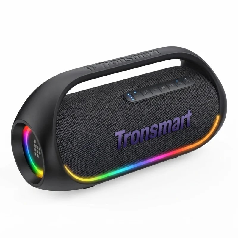 سماعة بلوتوث محمولة Tronsmart Bang – قدرة 60 واط مع تقنية SoundPulse وإضاءة RGB