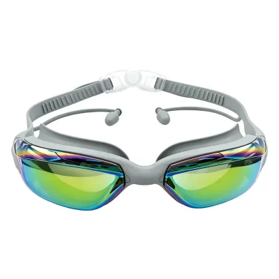 نظارات سباحة غرين ليون Green Lion Aqua Vision Swimming Goggles - لون رمادي
