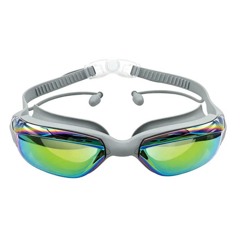 نظارات سباحة غرين ليون Green Lion Aqua Vision Swimming Goggles - لون رمادي