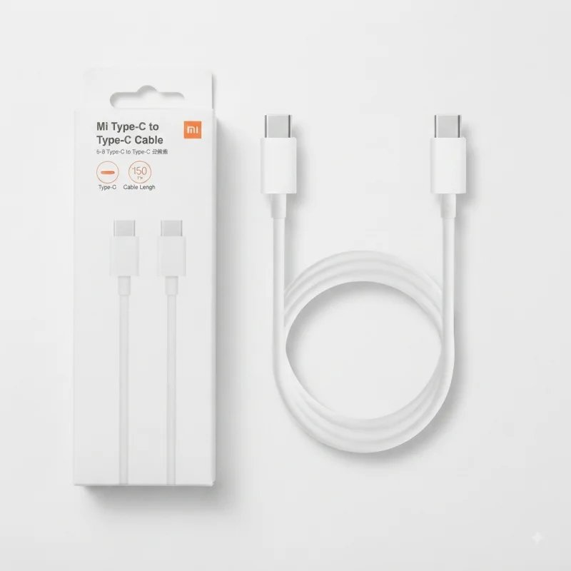 كابل شاومي USB Type-C إلى Type-C بطول 1.5 متر