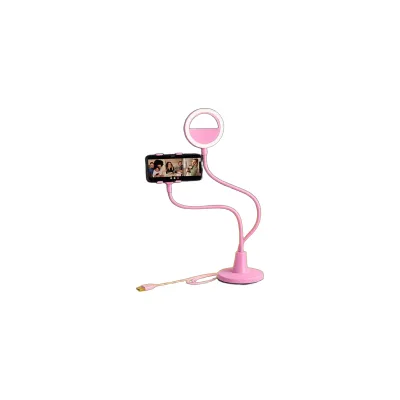 WH3PK Ring Light & Smartphone Holder Mount – إضاءة احترافية مع حامل مرن للهاتف