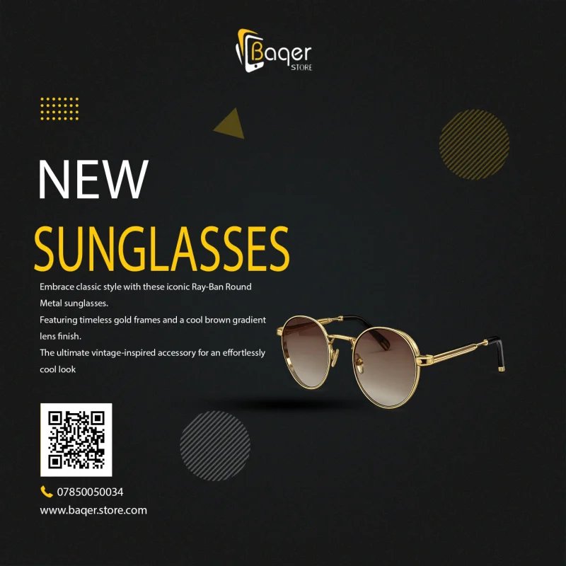 نظارات Ray-Ban Round Metal RB3447