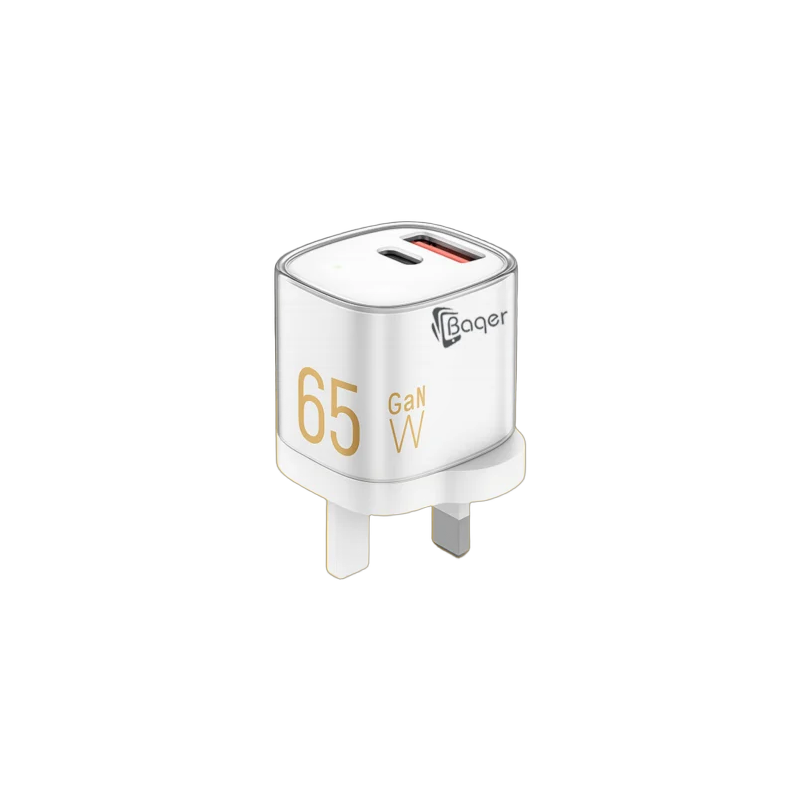 Baqer 65W GaN Super Fast Wall Charger (PD/QC) –BC_341