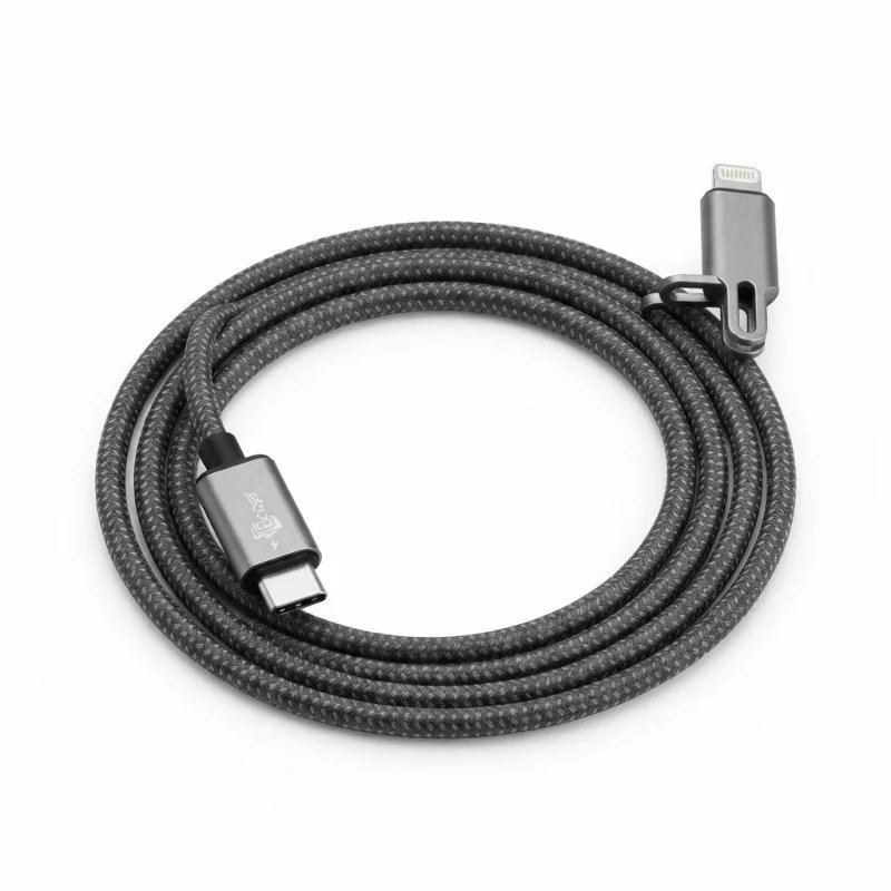 كيبل Baqer 2-in-1 من Type-C إلى Type-C وLightning بقدرة 100 واط – BA-132