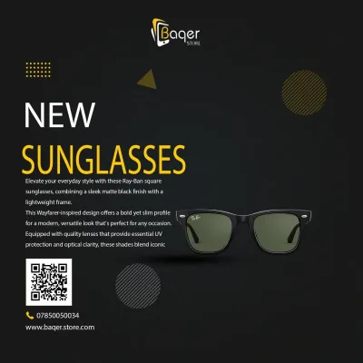 نظارة Ray-Ban Meta Wayfarer الذكية – RW4006