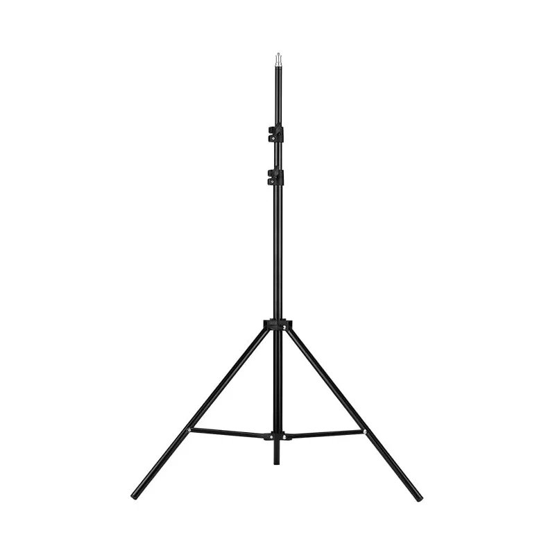 حامل ثلاثي القوائم قابل للتمديد لإضاءة التصوير من بورودو – أسود (Porodo Expandable Tripod Stand For Photography Light)