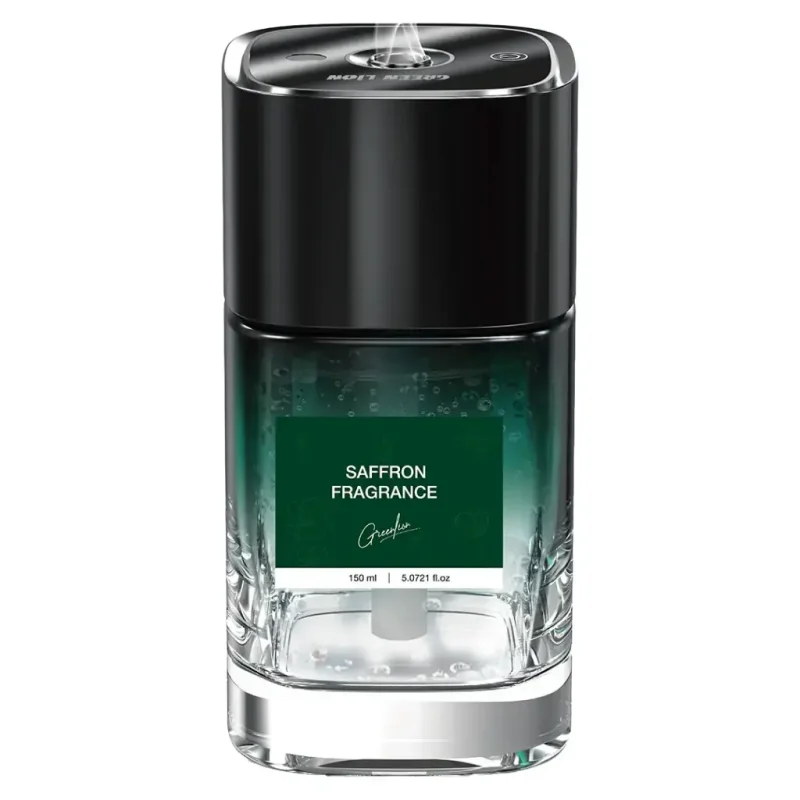 جهاز توزيع العطور جرين ليون سافرون 150 مل – أخضر (Green Lion Saffron Fragrance Diffuser)