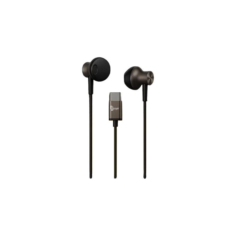 Baqer Wired Earphones with Type-C Connector – Stereo Sound –BH_081