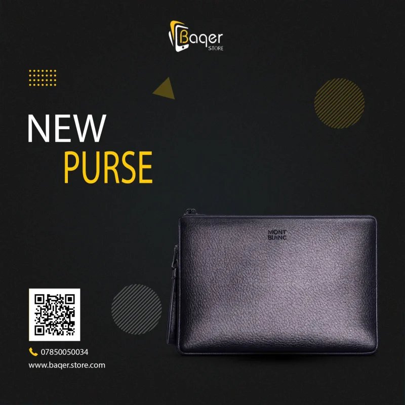 كلتش رجالي بتصميم مستوحى من Montblanc