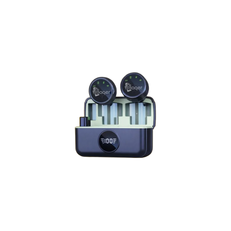 Baqer Wireless Microphone – Clear Sound & Long Playtime –S5