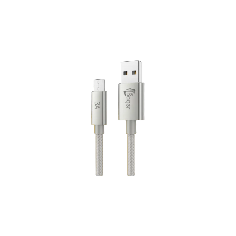 Baqer USB to Micro USB 3A Fast Charging Cable –BC_C207