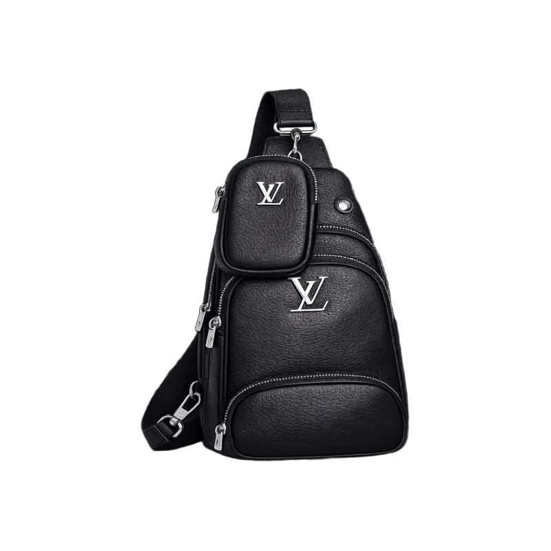 Urban Sling Leather Bag | تصميم فاخر كلاسيكي | باقر ستور العراق