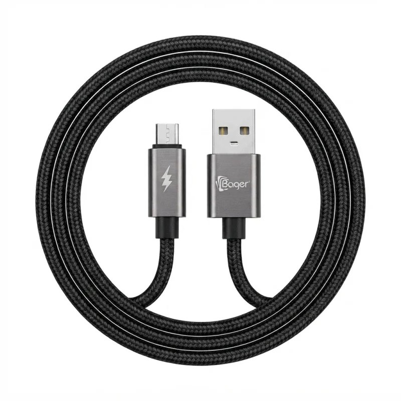كيبل Baqer Smart Data من USB-A إلى Micro-USB بقدرة 18 واط BC-C252