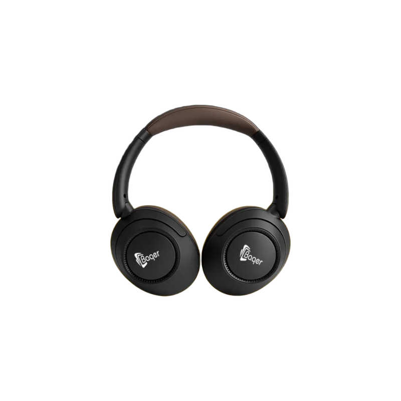 B-057Baqer Wireless Over-Ear Headphones with Up to 12 Hours Playtime