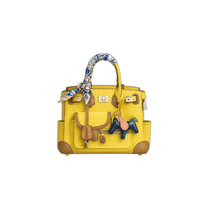 Birkin Style Mini Handbag | تصميم فاخر كلاسيكي | باقر ستور العراق