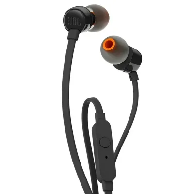سماعات JBL T110 السلكية داخل الأذن – JBL Pure Bass بمنفذ 3.5 مم