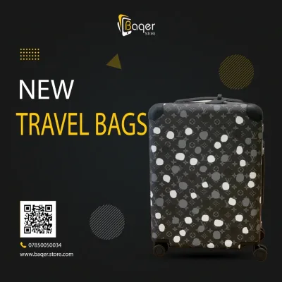 Monogram Eclipse Polka Dot Rolling Travel Suitcase Limited Edition | تصميم فاخر كلاسيكي | باقر ستور العراق