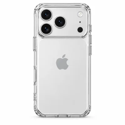 كفر حماية شفاف لهاتف آيفون 17 برو ماكس (Clear Case for iPhone 17 Pro Max)