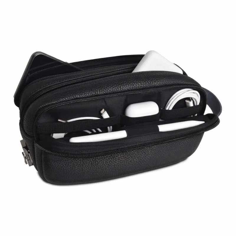 حقيبة WIWU Salem Anti-Theft Travel Pouch Bag 204 بقفل رقمي مضادة للسرقة