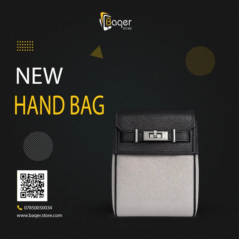 Hermès Kelly Two-Tone Leather Shoulder Bag